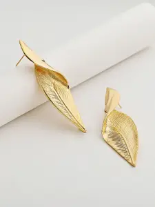 Kazo Gold-Plated Contemporary Studs