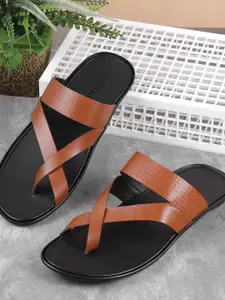 Metro Men Leather Comfort Sandals