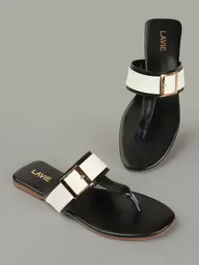 Lavie Women Open Toe Flats with Buckles