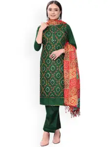 Maroosh Floral Embroidered Unstitched Dress Material