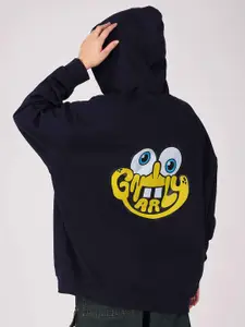 THE CLOTHING FACTORY Women Printed Hooded Sweatshirt