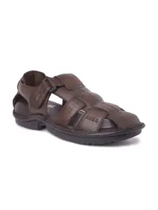 Buckaroo Men Leather Shoe-Style Sandals