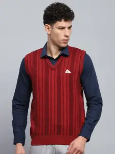 Monte Carlo Men Striped Woollen Pullover