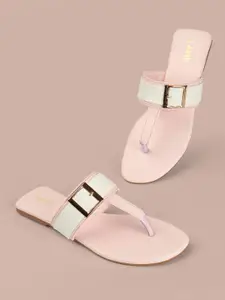 Lavie Women Open Toe Flats with Buckles