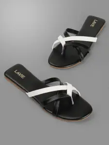 Lavie Women Open Toe Flats with Buckles