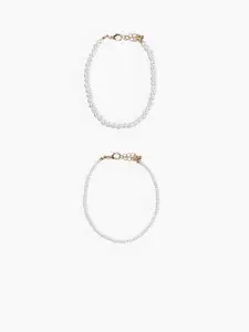 H&M 2-Pack Beaded Anklets