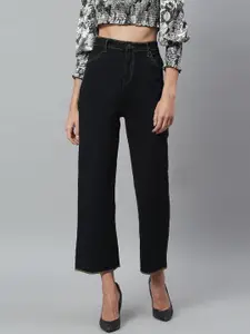 Kotty Women Jean Straight Fit High-Rise Stretchable Jeans