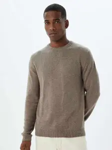 Koton Men Grey Sweaters