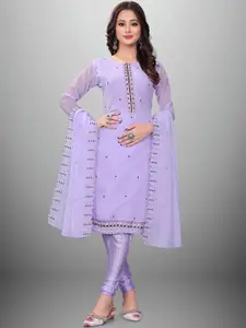 Maroosh Embroidered Thread Work Unstitched Dress Material