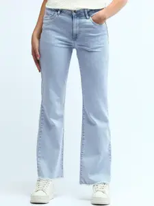 U.S. Polo Assn. Women Bootcut Light Fade Stretchable Jeans