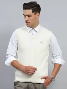 Monte Carlo Men Cable Knit Woollen Sweater Vest