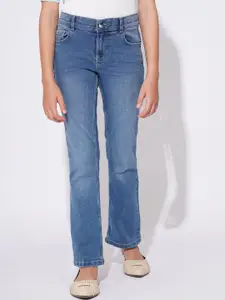 Vero Moda Girls Bootcut Light Fade Stretchable Jeans