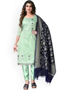 Maroosh Ethnic Motifs Embroidered Sequinned Unstitched Dress Material