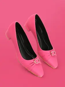 Lavie Block Sandals with Buckles