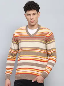 Monte Carlo Men Striped Woollen Pullover