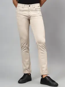 Cantabil Men Slim Fit Low Distress Cotton Jeans