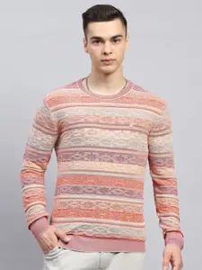 Monte Carlo Men Striped Pullover