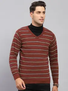 Monte Carlo Men Striped Woollen Pullover