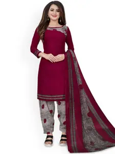 Maroosh Printed Unstitched Dress Material