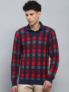 Monte Carlo Men Checked Pullover