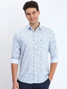 Allen Solly Men Spread Collar Floral Printed Cotton Casual Shirt