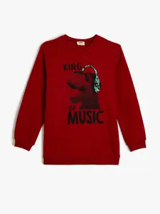 Koton Boys Printed Sweatshirt