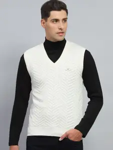 Monte Carlo Men Chevron Woollen Pullover
