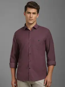 Louis Philippe Sport Men Slim Fit Opaque Casual Shirt