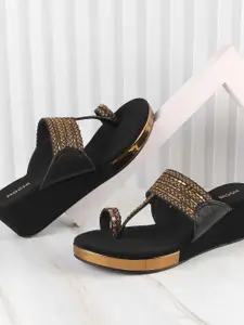 Mochi Embellished Platform Pumps