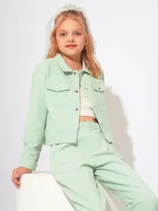 Vero Moda Girls Boxy Opaque Casual Shirt