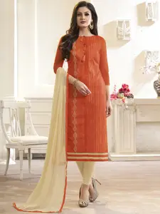 Maroosh Geometric Embroidered Unstitched Dress Material