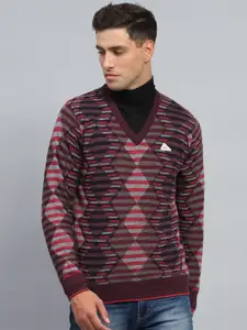 Monte Carlo Men Striped Woollen Pullover