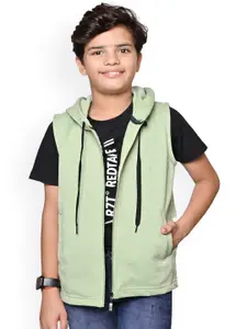 BAESD Boys Hooded Solid Fleece Casual Bomber Jackets