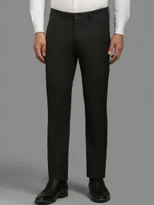Louis Philippe Sport Men Textured Slim Fit Formal Trousers