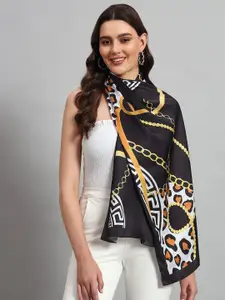 Ravaiyaa Women Printed Satin Scarf