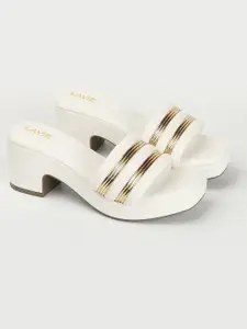 Lavie Kitten Sandals with Tassels