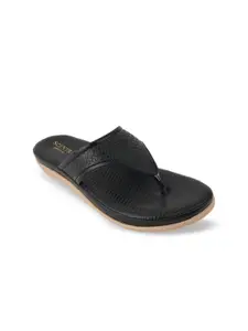 SCENTRA Women Textured Open Toe Flats