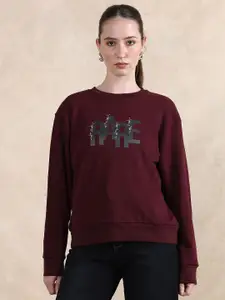RAREISM Women Printed Sweatshirt