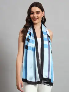 Ravaiyaa Women Satin Checked Scarf