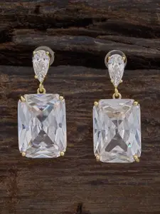 Kushal's Fashion Jewellery Square Drop Earrings