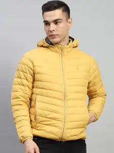 Monte Carlo Men Hooded Solid Casual Puffer Jacket