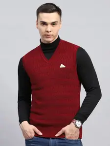 Monte Carlo Men Chevron Woollen Pullover