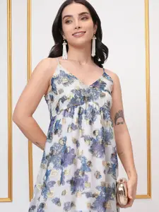 Vishudh Women Floral Printed Maxi Dress