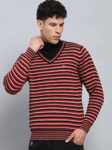 Monte Carlo Men Striped Woollen Pullover