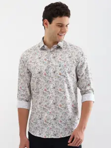 Allen Solly Men Spread Collar Floral Printed Cotton Casual Shirt