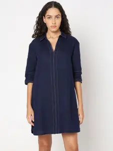 Vero Moda Women Solid A-Line Dress