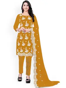 Maroosh Ethnic Motifs Embroidered Unstitched Dress Material