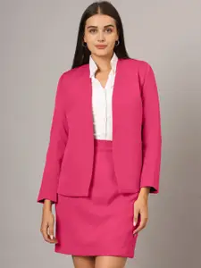 BRINNS Open Front Blazer & Skirt Suit