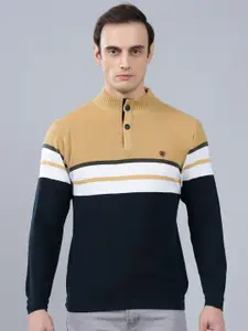 Cantabil Men Colourblocked Pullover Sweater