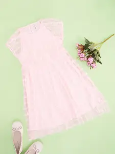 Pantaloons Junior Kids-Girls Solid  A-Line Dress